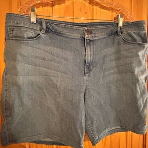 J Jill Blue Denim Shorts